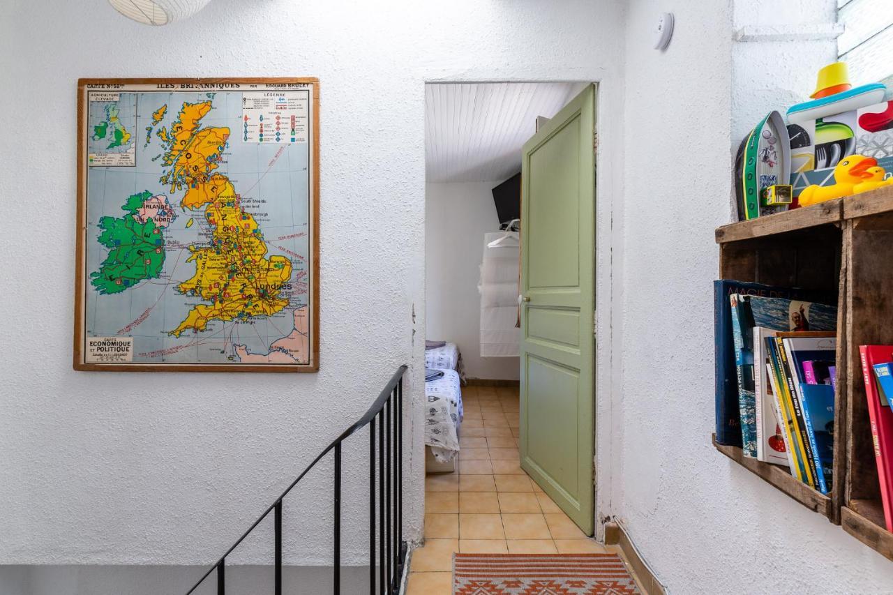 The Crew House La Ciotat - Maison De Pecheur En Triplex 3 Chambres Et Box Privatif Au Dessus Du Vieux Port Esterno foto